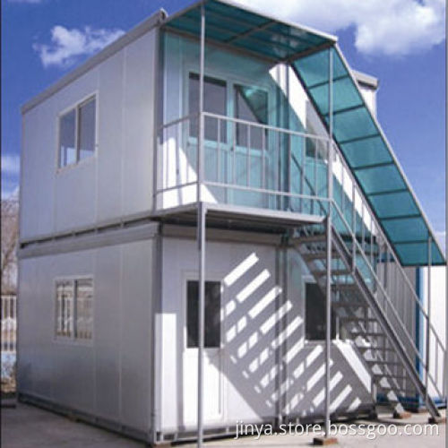 Luxury Professional Design Light Steel Prefab Shipping Container Homes with Nice Heat